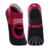 Meia Sapatilha Pilates Lupo Sport Feminina Antiderrapante Santa Mônica Algodão - 5700-CEREJA