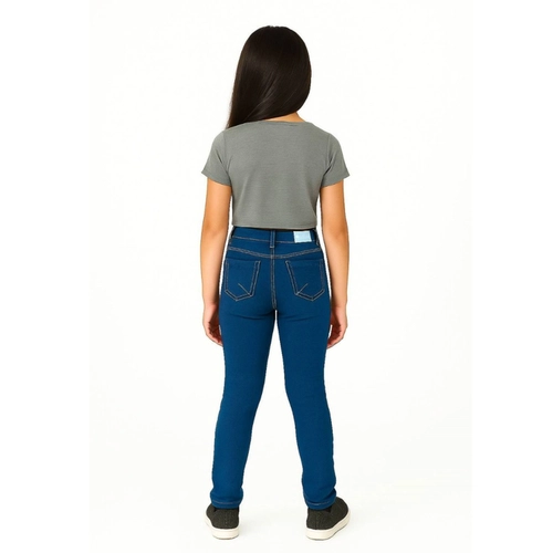 Calça Jeans Loren Jeans Feminina Juvenil Algodão Com Elastano