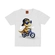 Camiseta Manga Curta Kyly Bebê Masculina Dinossauro Em Algodão - 1-BRANCO