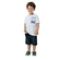Camiseta Manga Curta Kyly Infantil Masculina Kombi Em Algodão 1/3 - 1-BRANCO