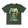 Camiseta Manga Curta Kyly Infantil Masculina Joystick Em Algodão 4/8 - 70170-VERDE