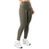 Calça Legging Fitness DelRio Adulto Diva Fit Com Ribana Canelada - VR-VERDE MILITAR