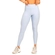 Calça Legging Fitness DelRio Adulto Diva Fit Com Ribana Canelada - ANIS-ANIS