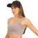 Top Fitness DelRio Adulto Diva Fit Com Bojo Removível Em Ribana Canelada - 611054-CINZA CROMO