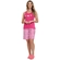 Pijama Bermudoll Regata Plus Size Cia do Corpo Feminino Adulto Em Meia Malha - CORACAO-CORACAO