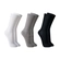 Kit 3 Pares Meias Lupo Sport Masculina Esportiva Cano Longo Algodão - 0901-BCO/PTO/MESCLA