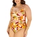 Maiô Meia Taça Plus Size Banho de Mar Estampado Com Aro Firmador UV50+ - 1020-ABSTRATO