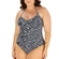 Maiô Meia Taça Plus Size Banho de Mar Estampado Com Aro Firmador UV50+ - 1011-OURIÇO DO