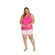 Pijama Regata Plus Size Danka Feminino Adulto Toque Peach Touch - 00139-PINK