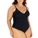 Maiô Classic Banho de Mar Zero Barriga Texturizado Com Bojo Removível UV50+ - 12-PRETO