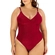Maiô Classic Banho de Mar Zero Barriga Texturizado Com Bojo Removível UV50+ - 959-HIBISCO