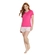 Pijama Danka Verão Manga Curta Feminino Adulto Com Toque Peach Touch - 00139-PINK