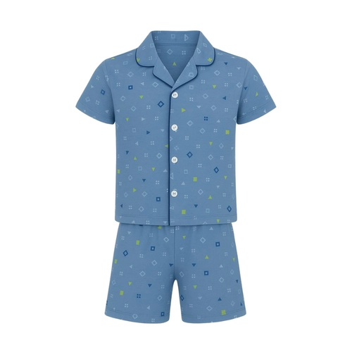 Pijama Americano Manga Curta Mafessoni Masculino Juvenil Estampas Sortidas