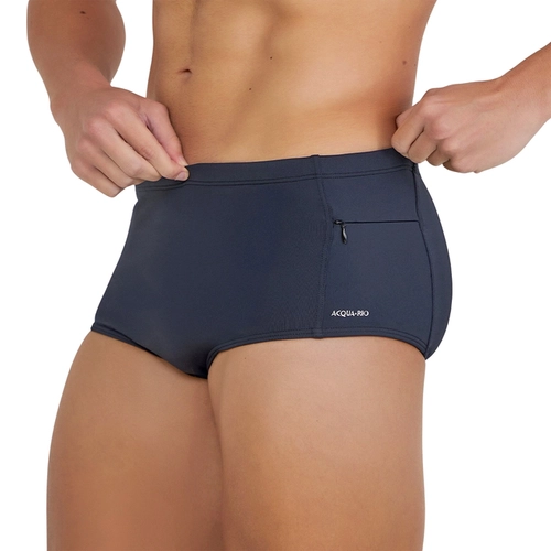 Sunga Slip Acqua Rio Adulto Com Zíper FPU50+
