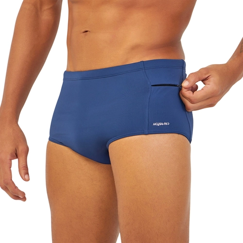 Sunga Slip Acqua Rio Adulto Com Zíper FPU50+