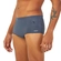 Sunga Slip Acqua Rio Adulto Com Zíper FPU50+ - 60-GRAFITE