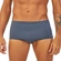 Sunga Slip Acqua Rio Adulto Com Bolso FPU50+ - 60-GRAFITE