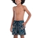 Shorts Praia Mash Masculino Infantil Microfibra Estampa Corais - LJ05-LARANJA ACOBREADO