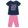 Conjunto Brandili Feminino Infantil De Algodão Com Bermuda de Cotton 4/10 - 1623-MARINHO
