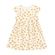 Vestido Brandili Infantil Em Algodão Estampado 1/3 - 0945-NATURAL