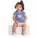 Conjunto Manga Curta Brandili Feminino Infantil De Algodão 1/3 - 2452-GRÉCIA
