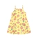 Vestido De Alcinha Brandili Infantil Feminino Estampa Sortida Em Algodão 1/3 - 1764-CREME BRULLE