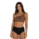 Biquíni Arsie Top Cropped Um Ombro Só Com Bojo Removível E Calcinha Hot Pants UV50+ - 594-ANIMALLE