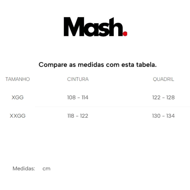 Tabela de Medidas