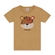 Camiseta Manga Curta Brandili Masculino Infantil Tigre Em Algodão 1/3 - 3865-CAMEL