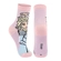 Meia Cano Médio Lupo Kids Infantil Feminina Frozen Disney Algodão - 2490-LAVANDA