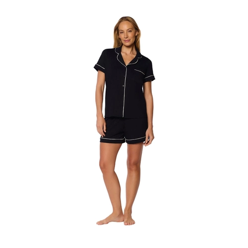 Pijama Manga Curta Valisere Feminino Adulto "Americano" Viscolycra Comfy