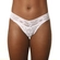 Calcinha Fio Dental DeMillus Adulto Rendada Xamego - 20-BRANCO