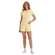 Pijama Manga Curta Cor Com Amor Feminino Adulto Mini Poás Amarelo Malha Comfort Algodão - AMARELO-AMARELO