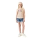 Blusa Regata Kyly Feminina Juvenil Em Algodão - 8550-BEGE