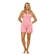 Pijama Short Doll Alças Finas Daisy Days Feminino Adulto Rosa Viscolycra - rosa-rosa