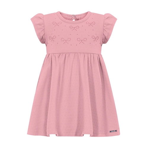 Vestido Manga Curta Alakazoo! Feminino Infantil Malha Nikko 1/3