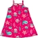 Vestido de Alcinha kyly Estampa Fundo Do Mar Infantil  1/3 - 40064-ROSA