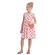 Vestido Com Alças Alakazoo! Feminino Infantil Estampa Corações Malha Nikko 4/10 - R5751R -AMOR ROSA