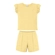 Conjunto Alakazoo! Feminino Juvenil Blusa Manga Curta Com Shorts Malha Nikko - 00760--AMARELO ROSITA