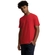 Camiseta Manga Curta Fico Masculina Adulto Em Malha Texturizada - 015551-VERMELHO NATTY