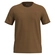 Camiseta Manga Curta Fico Masculina Adulto Em Malha Texturizada - MARROM COURO-MARROM COURO