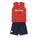 Conjunto Kamylus Masculino Infantil Regata Dino E Bermuda Cotton Jeans 4/10 - VM0085-ABOBORA