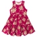 Vestido Regata Milon Feminino Infantil Flores Em Cotton 4/8 - 40007-MAGENTA