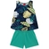 Conjunto Kyly Feminino Infantil Regata Estampas Variadas e Shorts Cotton 4/8 - 6826-AZUL MARINHO