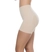 Shorts Modelador DelRio Feminino Adulto Sem Costura Bumbum UP - AREIA-AREIA