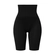 Bermuda Modeladora DelRio Feminina Adulto Sem Costura E Pernas Em Laser Cut - 012-PRETO