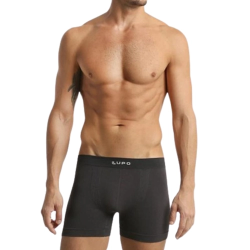 Cueca Boxer Lupo Adulto Sem Costura Micromodal
