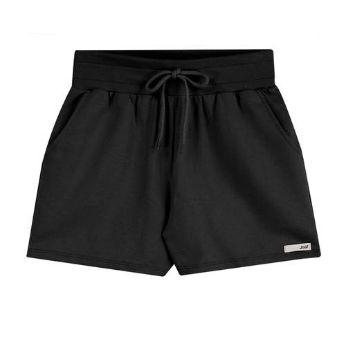 Conjunto Elian Beats Feminino Juvenil Regata Cropped Com Shorts Moletinho