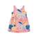 Vestido Regata Elian Infantil Estampado Em Meia Malha Algodão 1/3 - 4446-ROSA