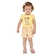 Conjunto Elian Feminino Infantil Blusa Frutinhas e Shorts Meia Malha 1/3 - 3100-AMARELO